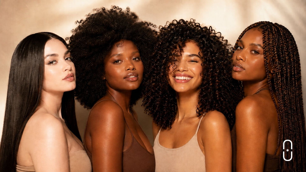 Routine cheveux clean