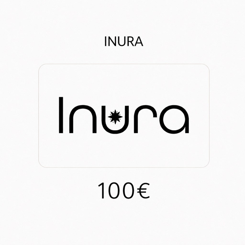 Carte cadeau Inura d’une valeur de 100 €, pensée pour offrir une expérience beauté et un rituel de soin complet.
