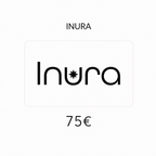 Carte cadeau Inura d’une valeur de 75 €, pour découvrir une sélection de soins clean pour la peau, le corps et les cheveux.