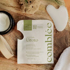 Crème visage Uitoto Comblée avec son étui, soin hydratant et réparateur en pot rechargeable sélectionné par Inura.