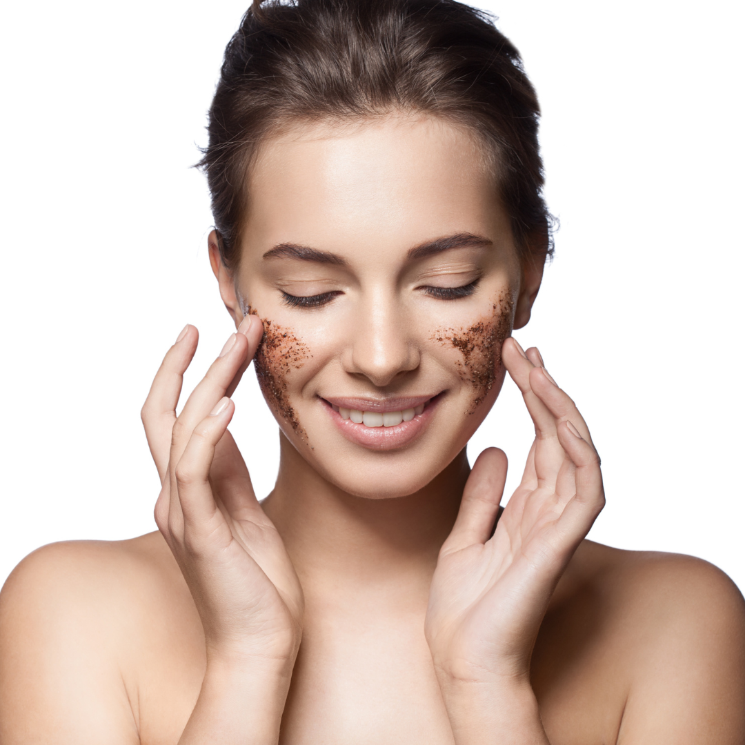 Visuel sensoriel du gel exfoliant corps Les Joyaux de Madagascar, pensé pour lisser la peau et raviver la douceur.
