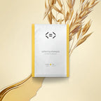 Recharge de shampooing Less is More à l’argan et à l’avoine, formule en poudre pour cheveux secs et en manque de douceur.