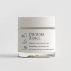 Baume nettoyant démaquillant Minimaliste, soin visage bio pour éliminer impuretés, sébum et maquillage.