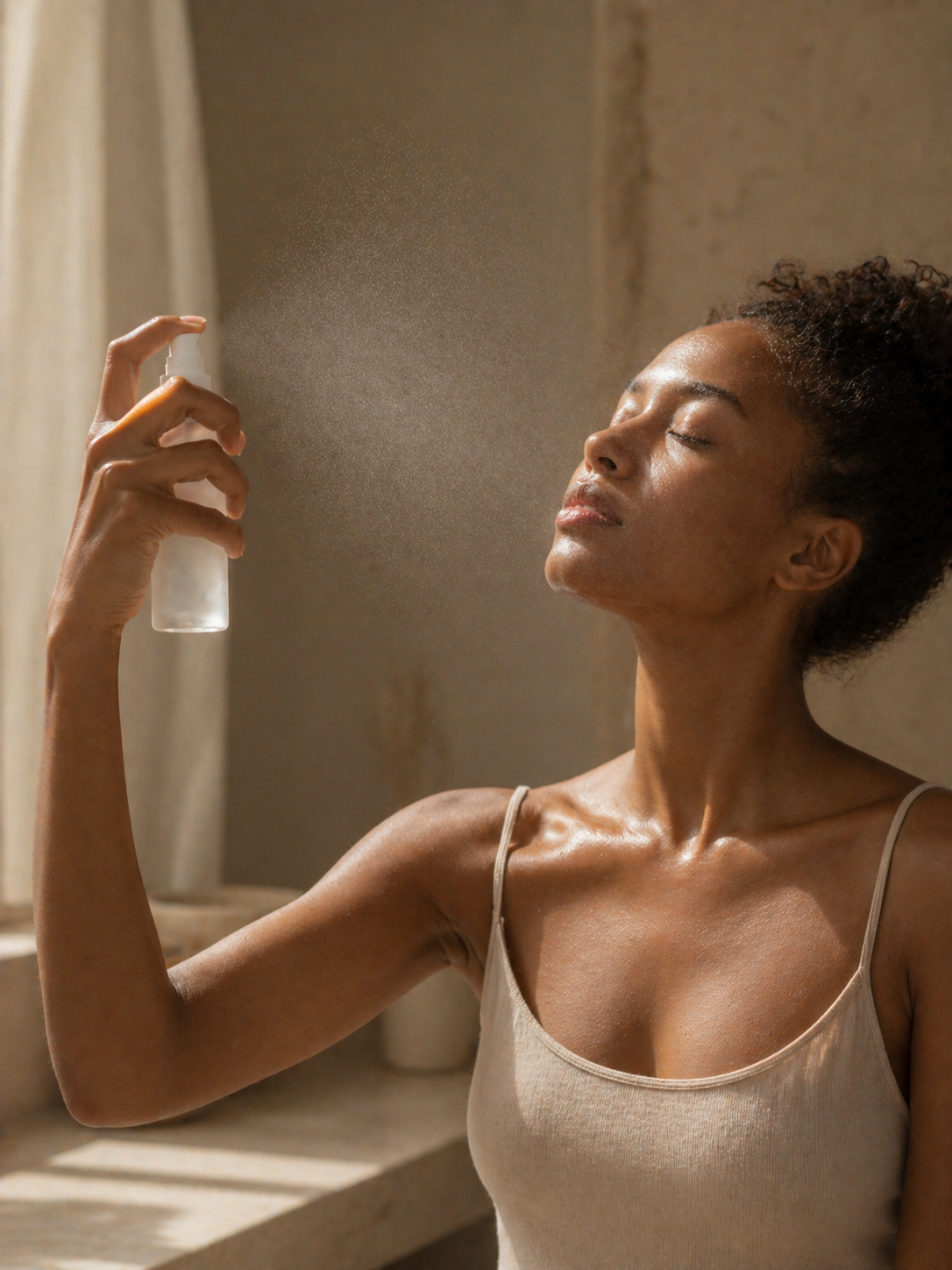 peau deshydratee manque d eau hydratation visage brume hydratante comment hydrater la peau