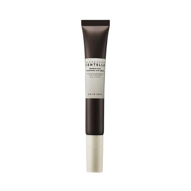 Crème contour des yeux Probio-Cica Bakuchiol SKIN1004, soin anti-rides hydratant à la centella fermentée sélectionné par Inura.