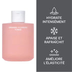 Bénéfices de l’essence visage Whamisa, soin hydratant pour aider la peau à retrouver éclat, souplesse et confort.